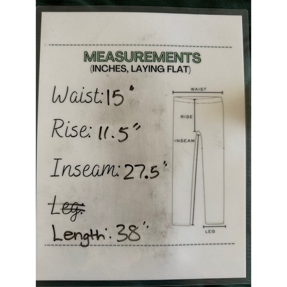 AERIE High Rise Flared Ribbed Legging Dark Green Large NWT - Picture 8 of 9